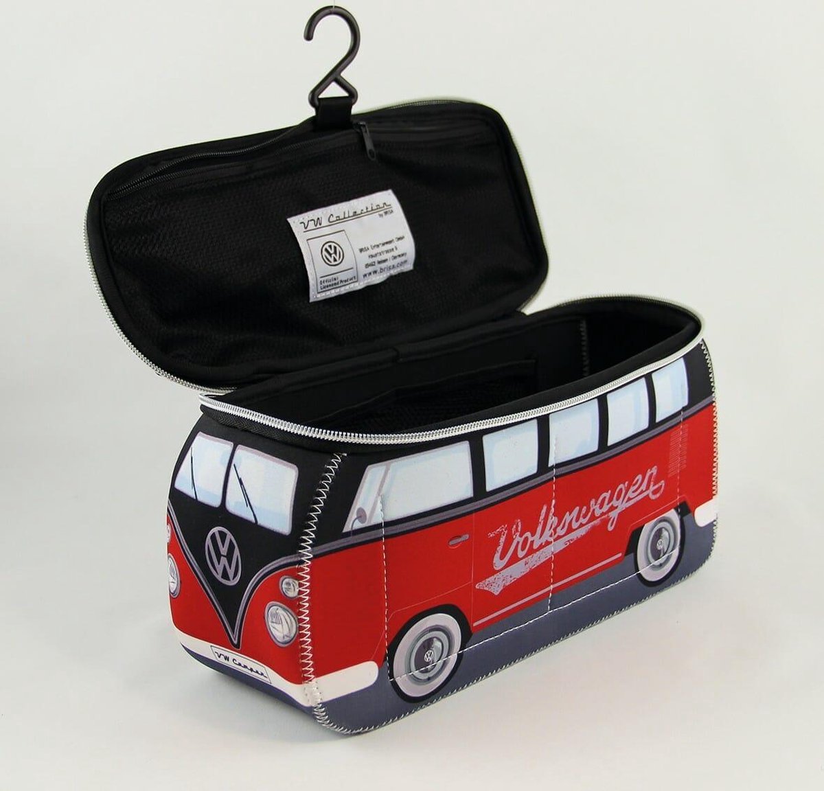 Sac à Lunch Volkswagen Combi T1 - Isotherme Et Rétro (rouge)