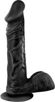 Real Body Tony - Realistische Dildo - 18 x 3.5 cm - Zwart