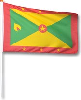 Vlag Grenada 100x150 cm.
