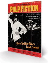 Pulp Fiction - Twist Contest Wood Print
