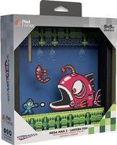 Pixel Frame - Mega Man - Lantern Fish (23cm x 23cm)