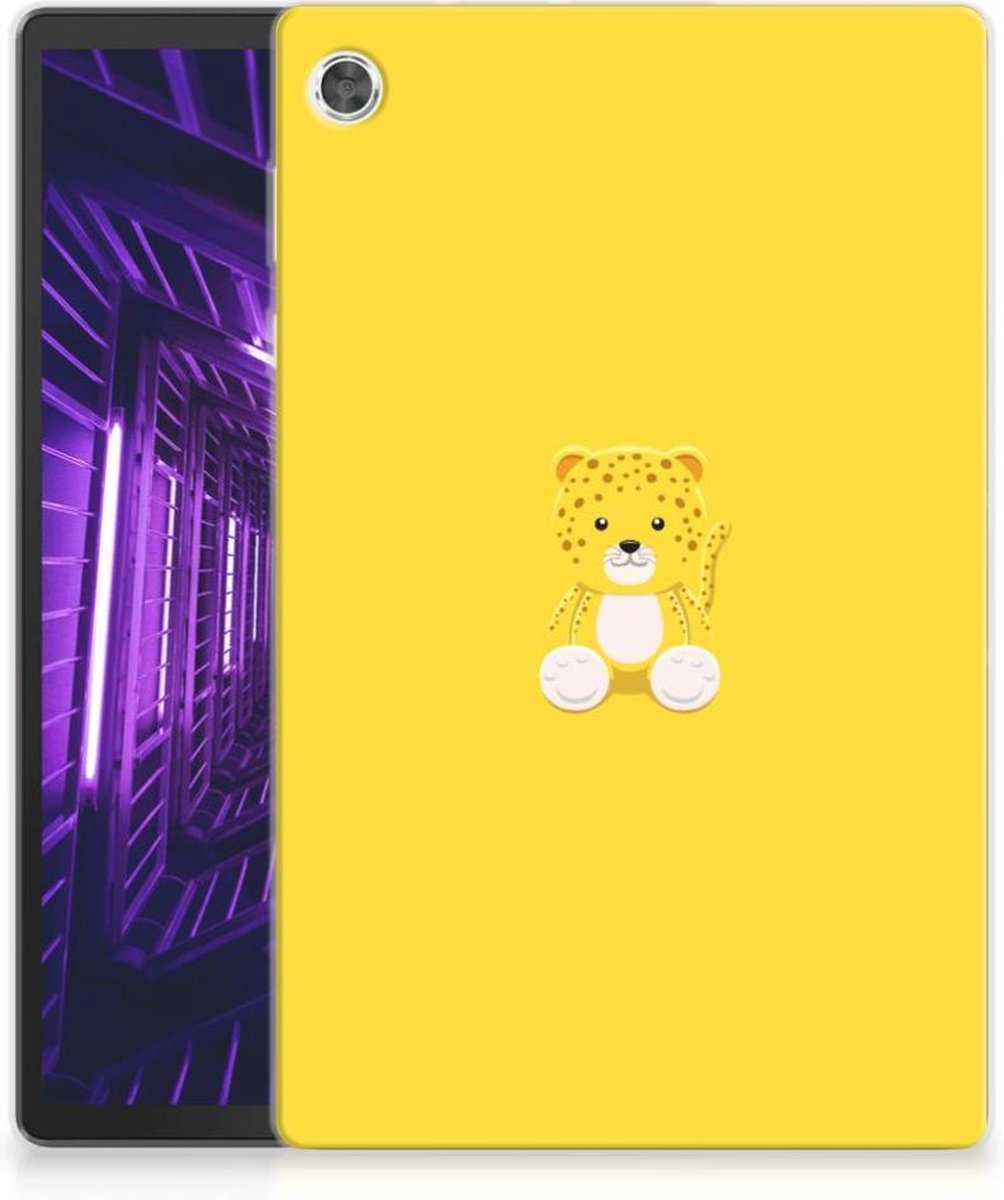 Lenovo Tab M10 Plus Tablet Back Cover Baby Leopard