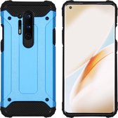 iMoshion Rugged Xtreme Backcover OnePlus 8 Pro hoesje - Lichtblauw