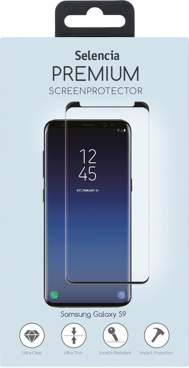 Selencia Protection d'écran en verre trempé pour le Samsung Galaxy