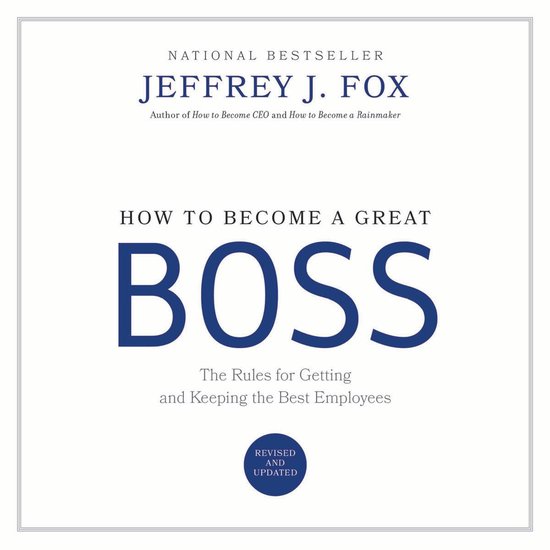 How to Become a Great Boss - cover