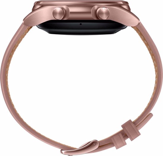 Samsung Galaxy Watch3 - Smartwatch dames - Stainless Steel - 41mm - Brons