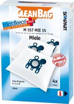Scanpart M157MIE15 Microfleese Stofzak Miele F/J/M 4stuks