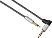 Hama Aluline Audio Kabel 3.5mm Jack - 3,5mm 90 Jack 0,75m