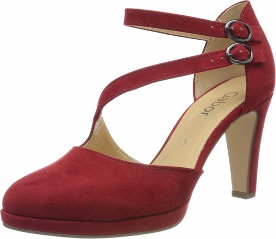 Gabor 370.1 Pumps - High Heels Schoenen - Hoge Hak - Dames - Rood - Maat 39  | bol.com