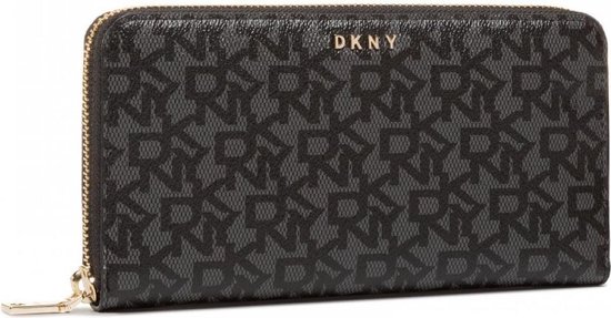DKNY Bryant dames portemonnee Ebony/Black R831J658 | bol.com