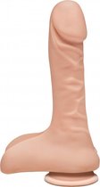 The D - Super D - 9 Inch - Vanilla - Realistic Dildos - flesh - Discreet verpakt en bezorgd