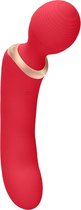 Multi-Purpose Vibrator - Charm - Red - Silicone Vibrators - red - Discreet verpakt en bezorgd