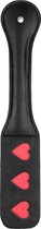 Ouch! Paddle - HEARTS - Black - Paddles - black - Discreet verpakt en bezorgd