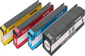 Set 4x huismerk inkt cartridge voor HP 970XL 971XL voor HP Officejet Pro X450 Series X451dn X451dw X470 X476dn X476dw X551dw X551td X576dw van ABC