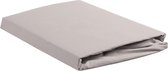 Beddinghouse hoeslaken -  Percale katoen - Lits-jumeaux - 160x200 cm - Light grey