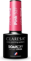 Claresa UV/LED Gellak Roze #527 - 5ml.