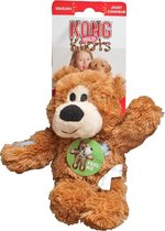 Kong cat softies patchwork bear kleur licht bruin, LET OP PER STUK, ALLEEN DE KLEUR LICHT BRUIN WORD GELEVERD !!