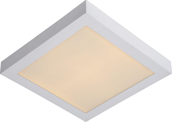 Lucide BRICELED - Plafond de salle de bain - LED DIMB. - 1x30W 3000K - IP44 - Wit