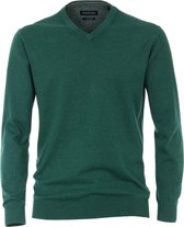 Casa Moda - Pullover Groen - L - Regular-fit