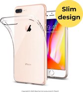 Hoesje iPhone 7 Plus - Transparant Case - Pless®