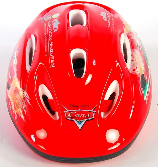 Disney Cars Fietshelm - Rood - 51-55 cm