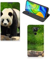 Hoesje Xiaomi Redmi Note 9 Telefoontas Panda