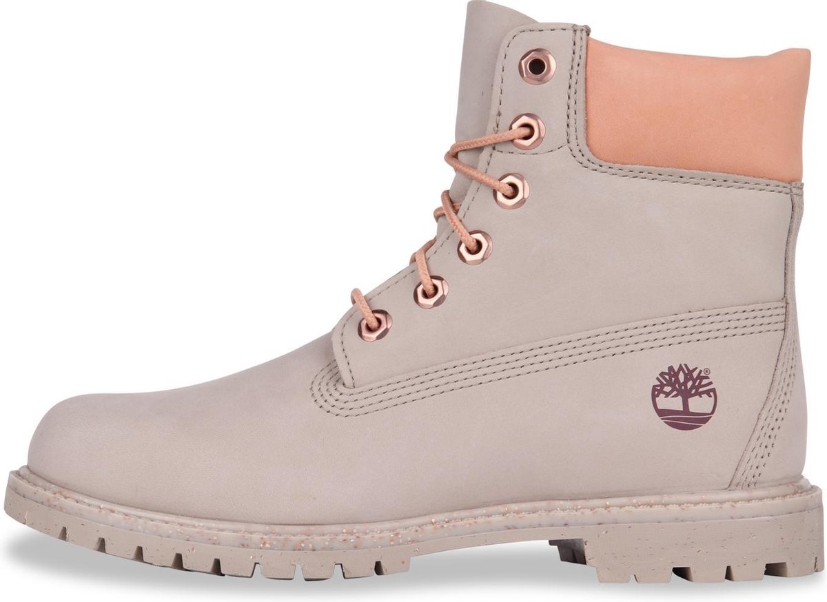 Timberland Dames Veterschoenen Women Ice Cream 6 Inch Premium Boot Bruin Maat 38 1 2 bol