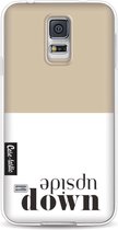 Casetastic Samsung Galaxy S5 / Galaxy S5 Plus / Galaxy S5 Neo Hoesje - Softcover Hoesje met Design - Upside Down Print
