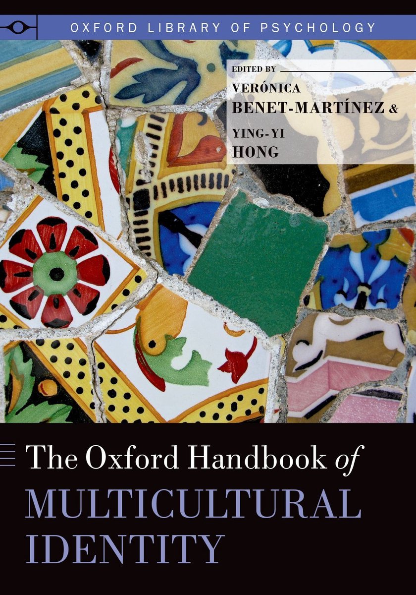 Omslag van Oxford Library of Psychology - The Oxford Handbook of Multicultural Identity