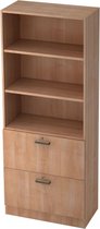 Wandkast - Walnoot - 80 x 42 x 200,4 cm - Signa G 7300 SG