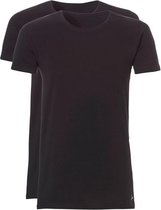 Ten Cate Men T-Shirt Long O-Neck 2 pack