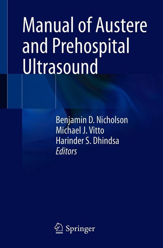 Medicine (R0) - Manual of Austere and Prehospital Ultrasound - cover