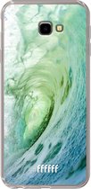 6F hoesje - geschikt voor Samsung Galaxy J4 Plus -  Transparant TPU Case - It's a Wave #ffffff