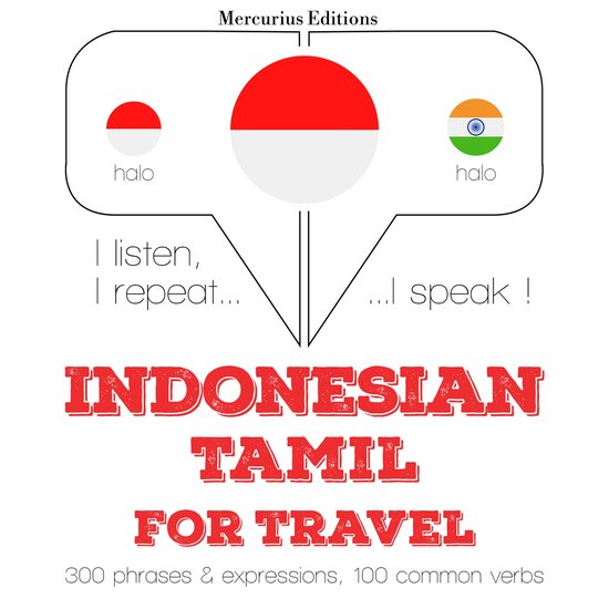 kata perjalanan dan frasa di Tamil - cover