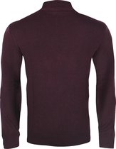 Ferlucci – Exclusieve Heren Trui met Turtleneck Col – Bordeaux Rood