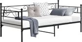 Canapé-lit simple ou 3 places Kerava 90x200 noir