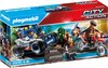 foto van PLAYMOBIL City Action Politie SUV: achtervolging van de schattenrovers - 70570