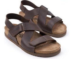 Mephisto Nadek - heren sandaal - bruin - maat 47 (EU) 12 (UK)