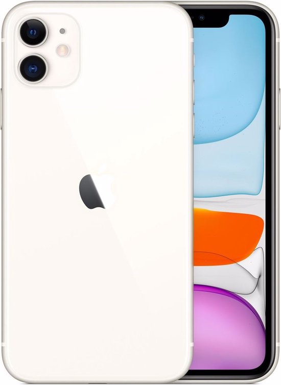 hangen Eik Industrialiseren Apple iPhone 11 - 64GB - Wit | bol.com