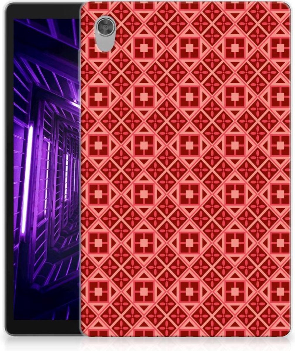 Lenovo Tab M10 HD (2de generatie) Hippe Hoes Batik Rood