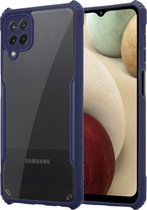 Shieldcase Samsung Galaxy A12 bumper case - blauw