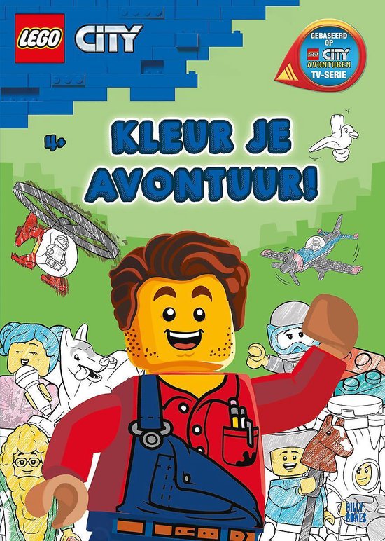 LEGO - LEGO City - Kleur je avontuur!, LEGO® Books | 9789463850841 | Boeken  | bol