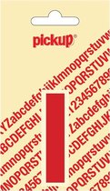 Pickup plakletter Helvetica 60 mm - rood I