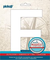 Pickup Nautic plakletter 150mm wit F