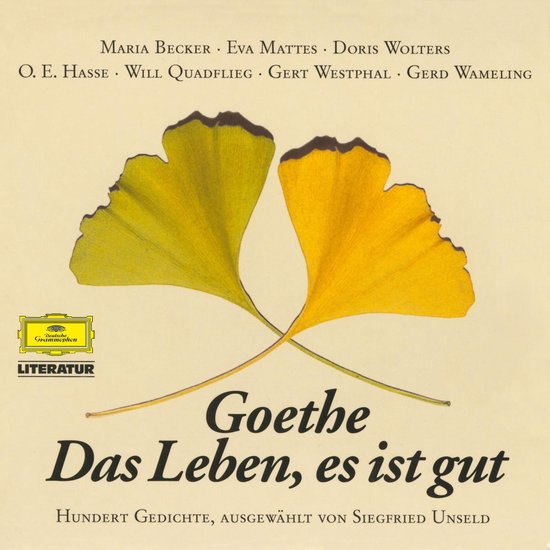 Goethe: Das Leben, es ist gut - cover
