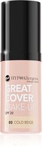 Hypoallergenic – Hypoallergene Great Cover Make-Up SPF 20 #03 Cold Beige