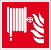 Sticker brandslang pictogram, ISO 7010
