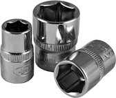 JBM Tools | 6-KANTEN BOOR, 3/8", 13MM - VERCHROOMD