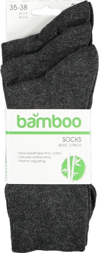 Apollo 3-paar Bamboe sokken - Hoge sokken - 46