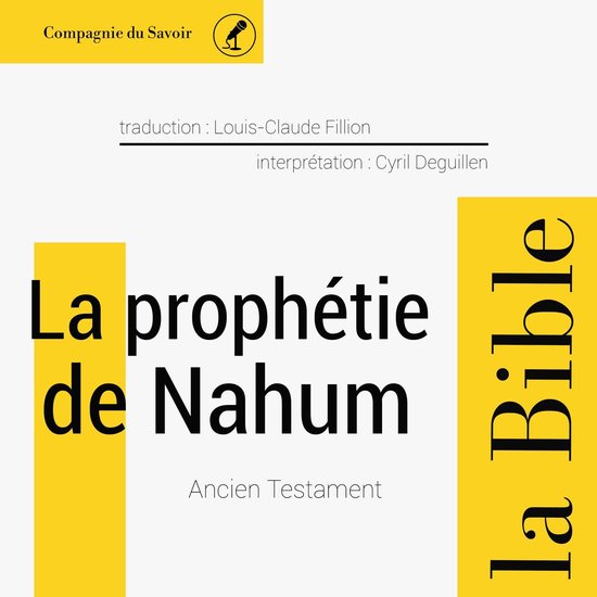 La prophétie de Nahum - cover